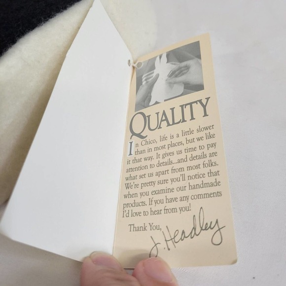 Woof & Poof Black and White Tuxedo Cat Fleece Baby/Toddler Winter Hat Cap NWT - Picture 6 of 8